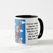 Greyhound Thoughts Mok (Voorkant rechts)