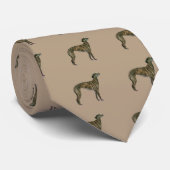 Greyhound (tigermetaal) stropdas (Opgerold)