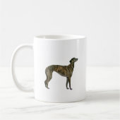 Greyhound (tigermotief) koffiemok (Links)