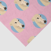 Greyhound Tissue Paper Tissuepapier (Detail)