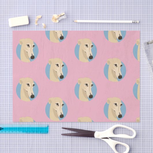 Greyhound Tissue Paper Tissuepapier (Craft)