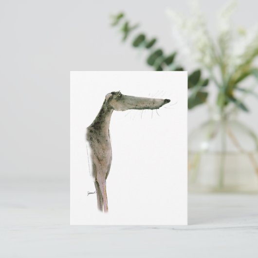 Greyhound, tony fernandes briefkaart (Staand voorkant)