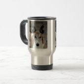 Greyhound Travel Mug Reisbeker (Voorkant links)
