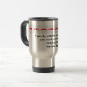 Greyhound Travel Mug Reisbeker (Voorkant links)