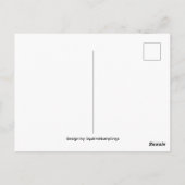 Greyhound trekt slee van Sinterklaas Briefkaart (Achterkant)