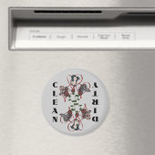 Greyhound Trio Harten Hond Vaatwasser Magneet (Insitu (Vaatwasser))