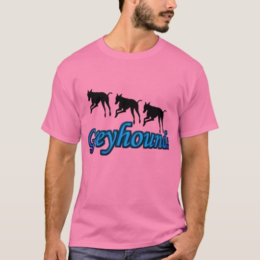 Greyhound Trio Silhouettes T-shirt (Voorkant)