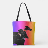 Greyhound Trio Tote Bag (Achterkant)