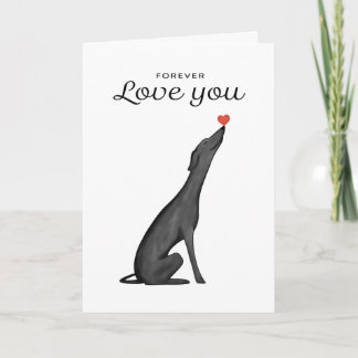 Greyhound-uitnodigingskaart, Greyhound-liefhebber, Kaart