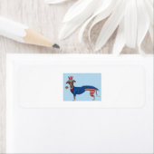 Greyhound Uncle Sam Etiket (Insitu)