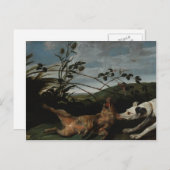 Greyhound vangt een wilde Boar door Frans Snyders Briefkaart (Voorkant / Achterkant)