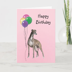 Greyhound, Verjaardagsballonnen Kaart