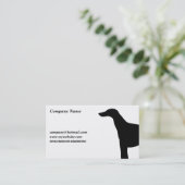 Greyhound, Visitekaartje (Staand voorkant)