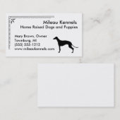 Greyhound Visitekaartje (Voorkant / Achterkant)