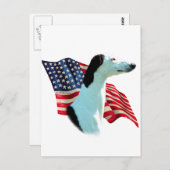 Greyhound vlag briefkaart (Voorkant / Achterkant)