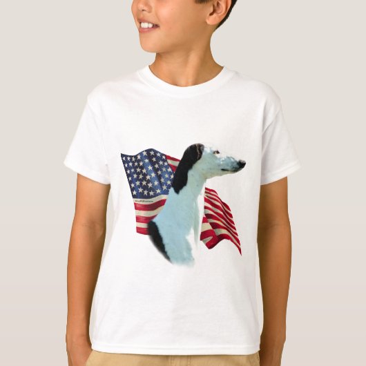 Greyhound vlag t-shirt (Voorkant)