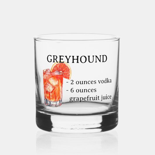 Greyhound Vodka Recept Cocktail Whisky Glas (Voorkant)