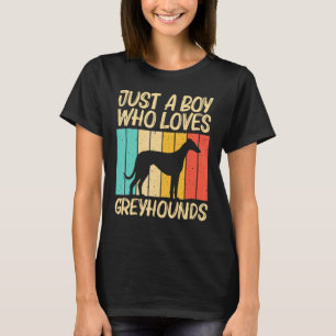 Greyhound voor jongens Kinder Italiaanse Greyhound T-shirt
