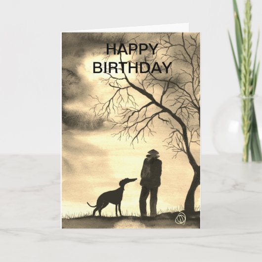 GREYHOUND WALK KAART (Voorkant)