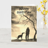 GREYHOUND WALK KAART (Gele Bloem)