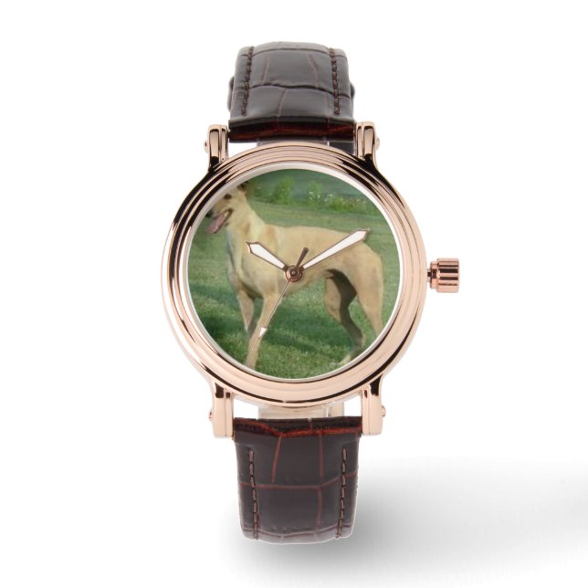 Greyhound Watch van Hevener Horloge (Voorkant)