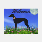 Greyhound Welcome  Deurmat (Voorkant)