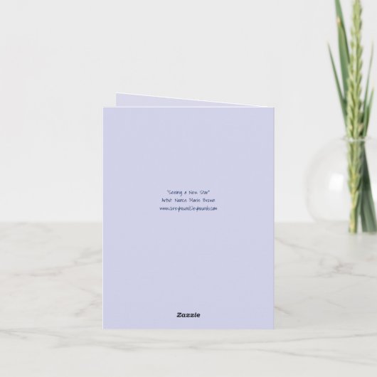 Greyhound Whippet Christmas Note Kaart (Achterkant)