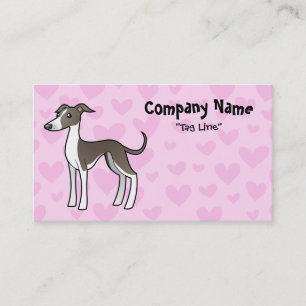 Greyhound/Whippet/Italiaanse Greyhound Love Visitekaartje