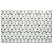 Greyhound Whippet met Boom Heraldic Crest Embleem Stof (Fat Quarter)