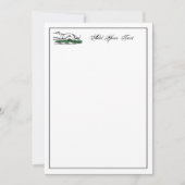 Greyhound Whippet met Heraldic Crest Note Card Notitiekaartje (Voorkant)