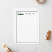 Greyhound Whippet met Heraldic Crest Note Card Notitiekaartje (Voorkant / Achterkant in situ)