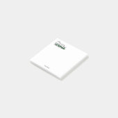 Greyhound Whippet Running Heraldic Crest Emblem Post-it® Notes (Schuin)