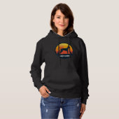 Greyhound Windhound Retro 16 Hoodie (Voorkant volledig)