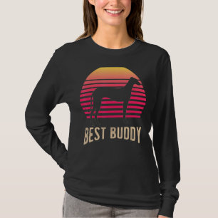 Greyhound Windhound Retro 2 T-shirt