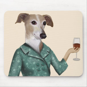 Greyhound Wine Snob Muismat
