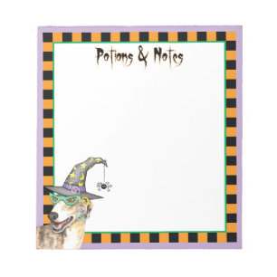 Greyhound Witch Notitieblok