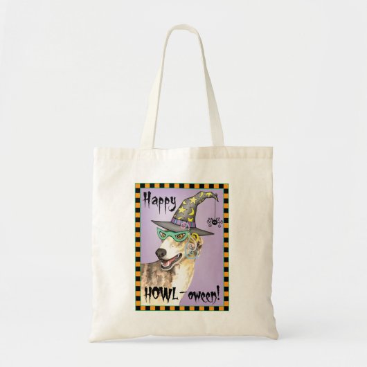 Greyhound Witch Tote Bag (Voorkant)