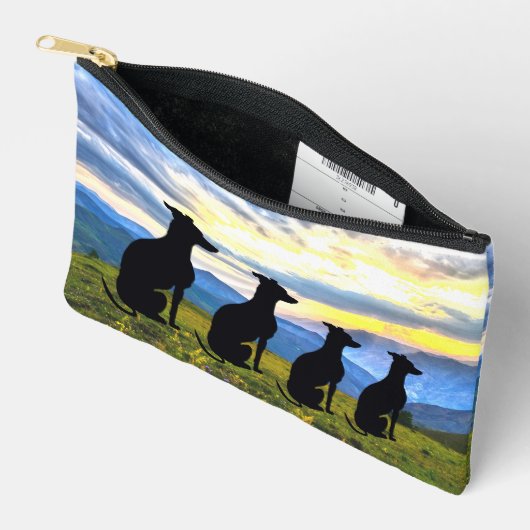 Greyhound Zonsondergang Etui (Open)