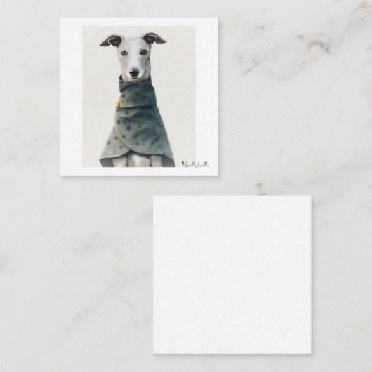 Greyhoundbriefkaarten Notitiekaartje (Voorkant / Achterkant)