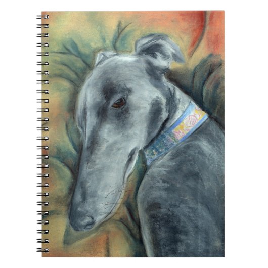 Greyhoundnotebook (a391) notitieboek (Voorkant)