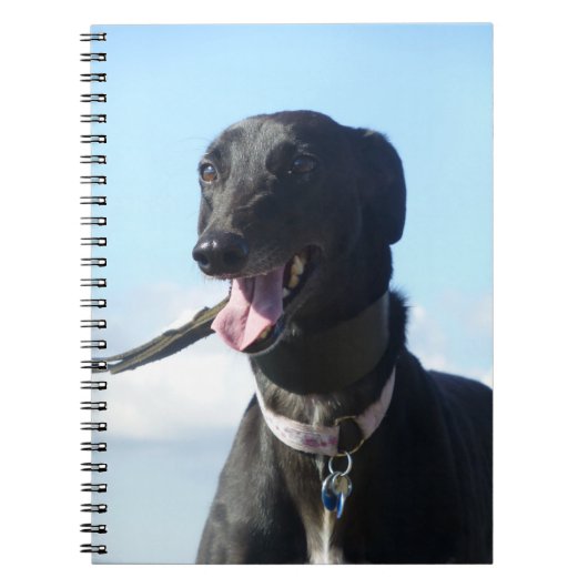 Greyhoundnotebook (P001) Notitieboek (Voorkant)