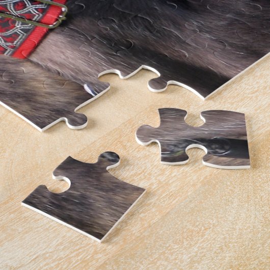 Greyhoundpuzzle (Alice en Schaduw) Legpuzzel (Zijkant)