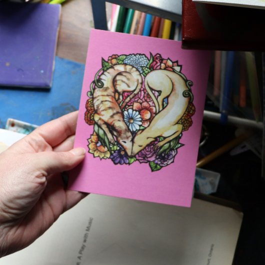 Greyhounds Briefkaart