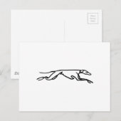 Greyhounds Briefkaart (Voorkant / Achterkant)