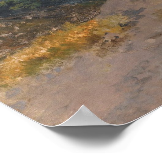 Greyhounds en Mastiff van Sawory Gilpin Poster (Hoek)