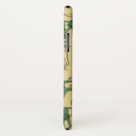 Greyhounds en Rozen Greyhound Roos Pattern Spring Case-Mate iPhone Case (Achterkant / rechts)