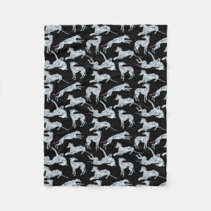 Greyhounds Fleece Deken