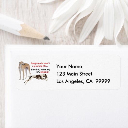 Greyhounds maken het leven heel etiket (Insitu)