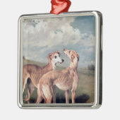 Greyhounds Metalen Ornament (Links)