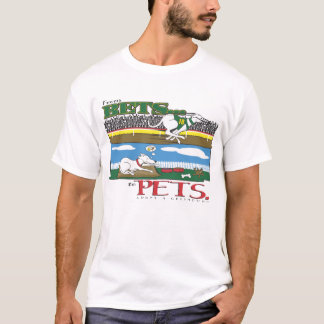 Greyhounds - Van gezelschapsdieren tot huisdieren T-shirt